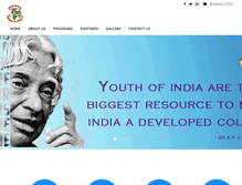 Tablet Screenshot of leadindia2020.org